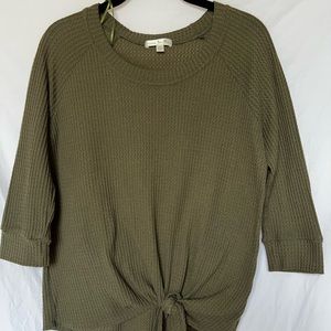 Nine Britton green sweater